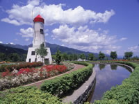 長野・伊那市 鳩吹公園